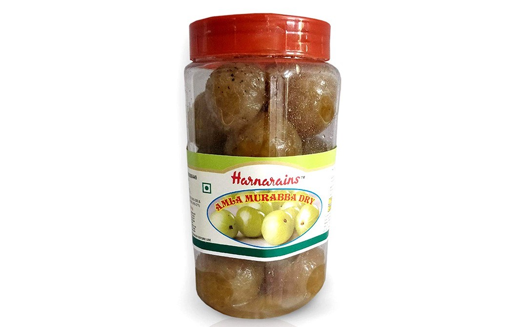 Harnarains Amla Murabba Dry    Plastic Jar  996 grams
